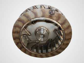 W80-150No.6A球化炉叶轮（直径φ600-φ850最高温度820℃）